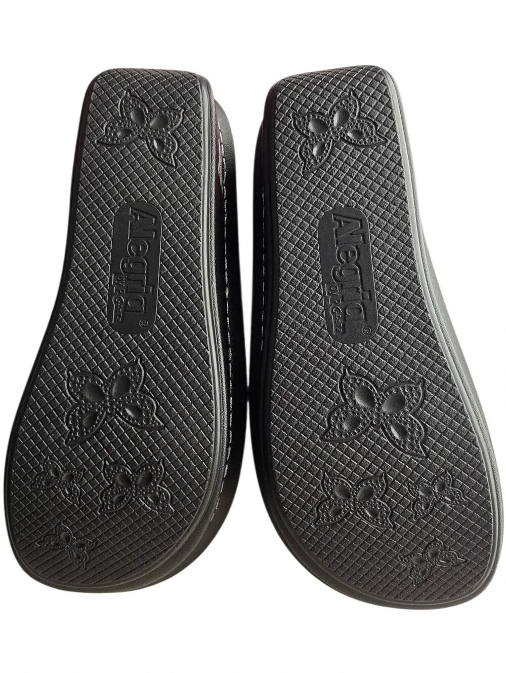 Alegria Women's Black Julee Vinely Slide Size 6-6.5 NWT Box